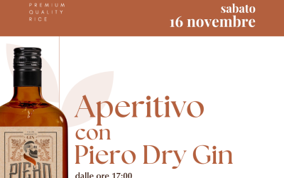 Aperitivo con Piero Dry Gin